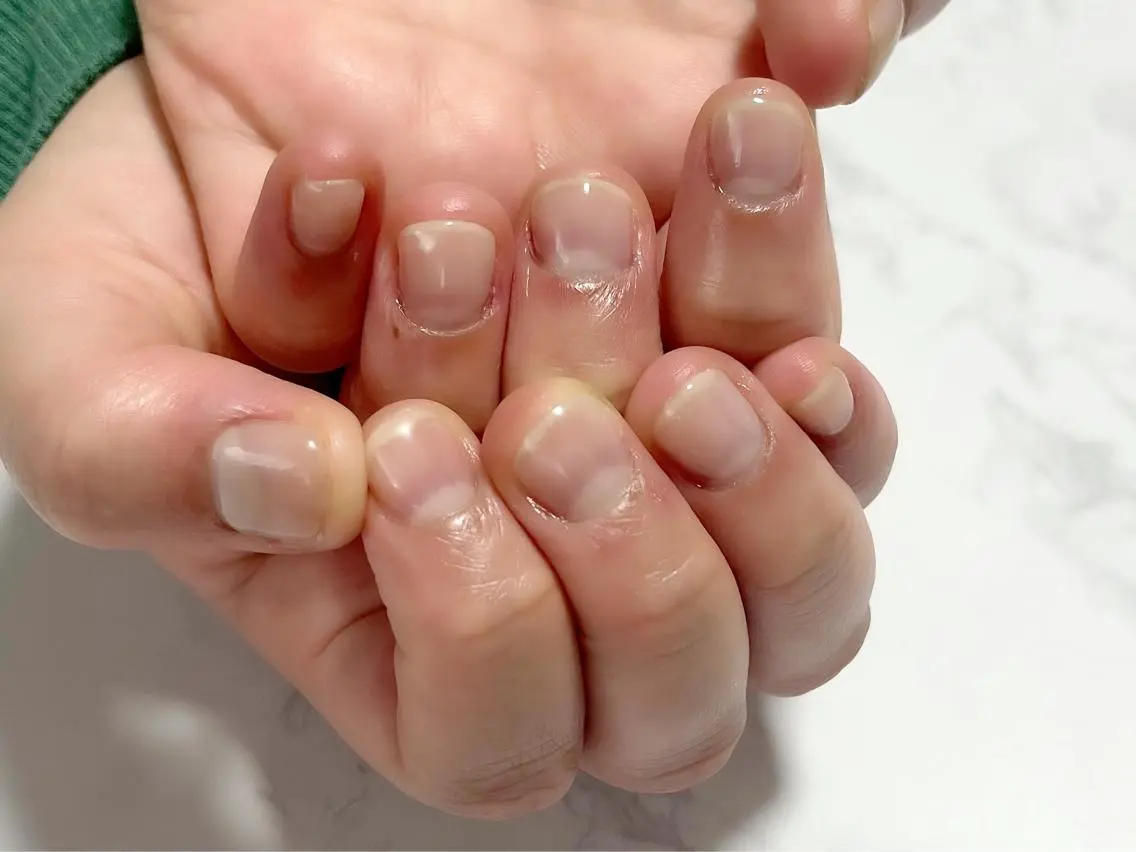 ネイル ワンカラーネイル ホワイト ハンドネイル Nail Salon KURELLYのネイルデザイン