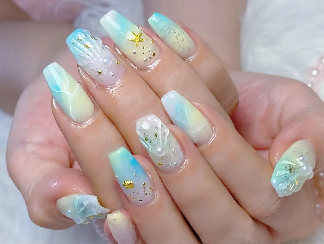 ネイル ハンドネイル shasha 加美駅のネイルデザイン