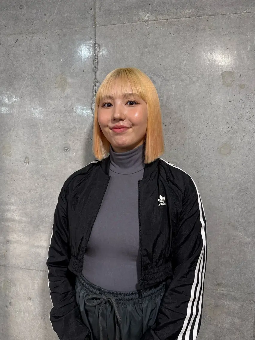 ミディアム カラー ブロンド ピンクカラー ヘアカラー 【🥀履歴修正🥀】 ハイトーン職人/拓真のヘアスタイル