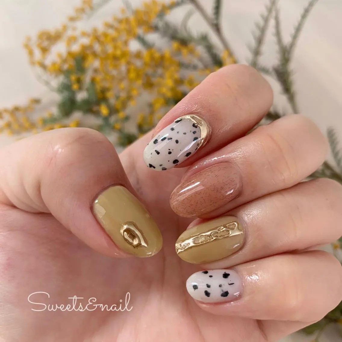 ネイル ジェルネイル Sweets＆ nail みなこのネイルデザイン