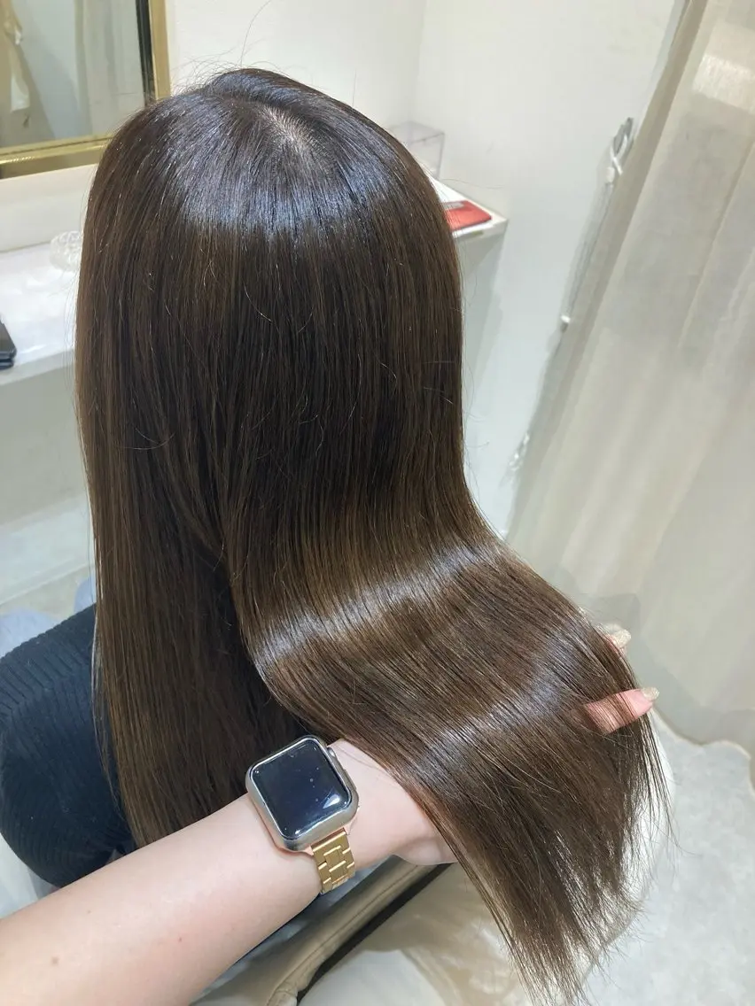 セミロング LEVIJU hair  矢野岬のヘアスタイル
