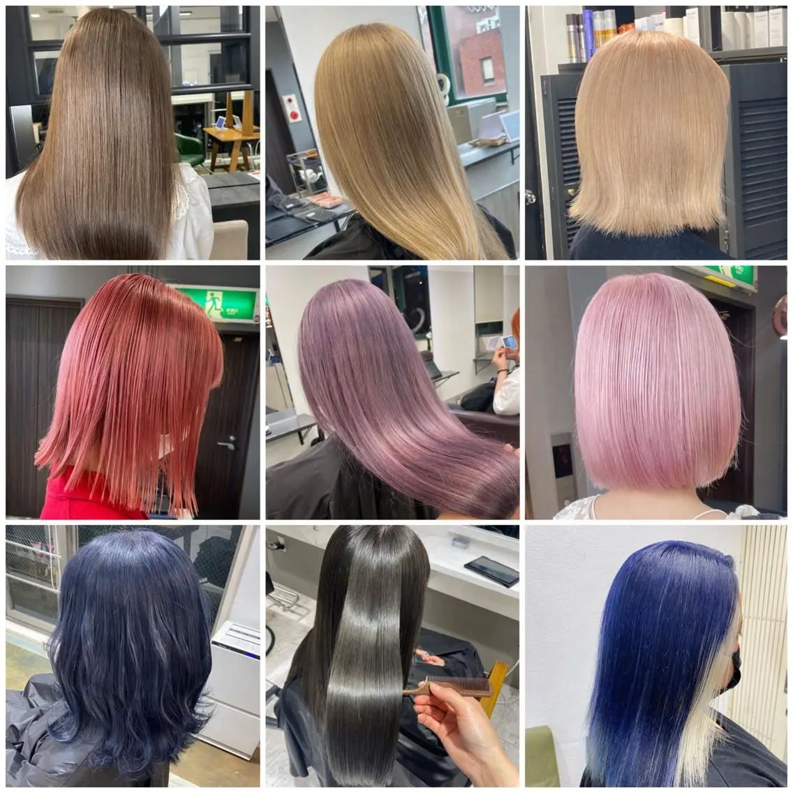 カラー ダブルカラー ヘアカラー maya🇰🇷韓国 レイヤー/顔まわりのヘアスタイル