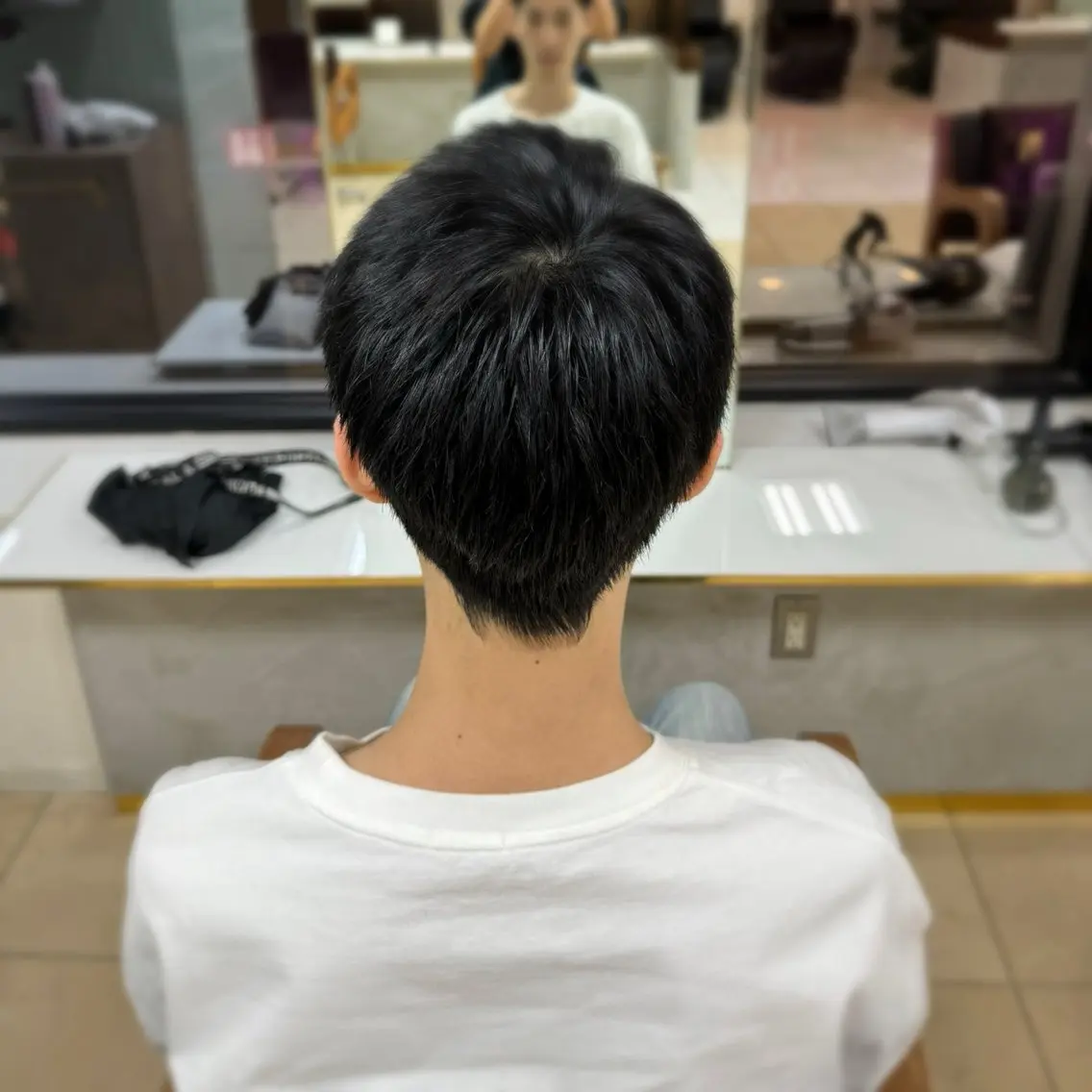 ショート メンズ 刈り上げ RINA /ショート 新宿/新宿御苑 のヘアスタイル