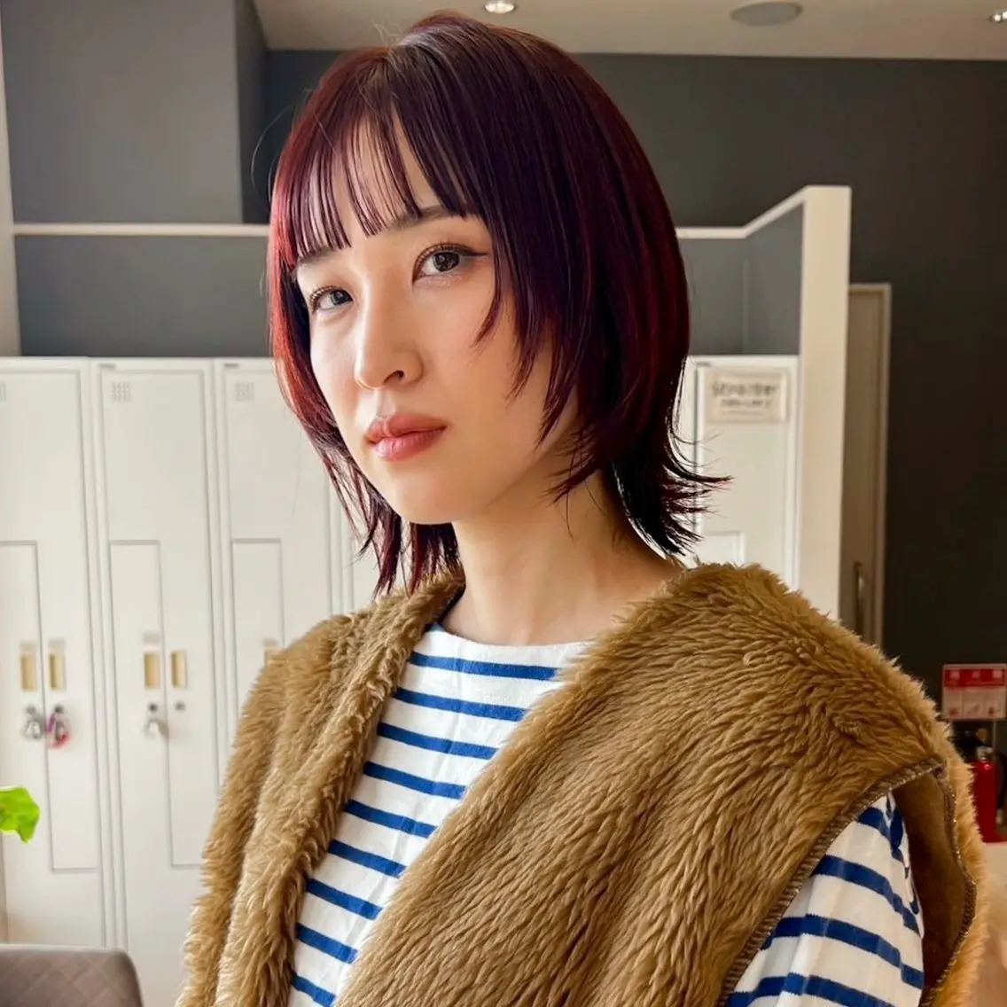 ショート ボブ ウルフカット ウルフボブ BALANCE. 弥央のヘアスタイル