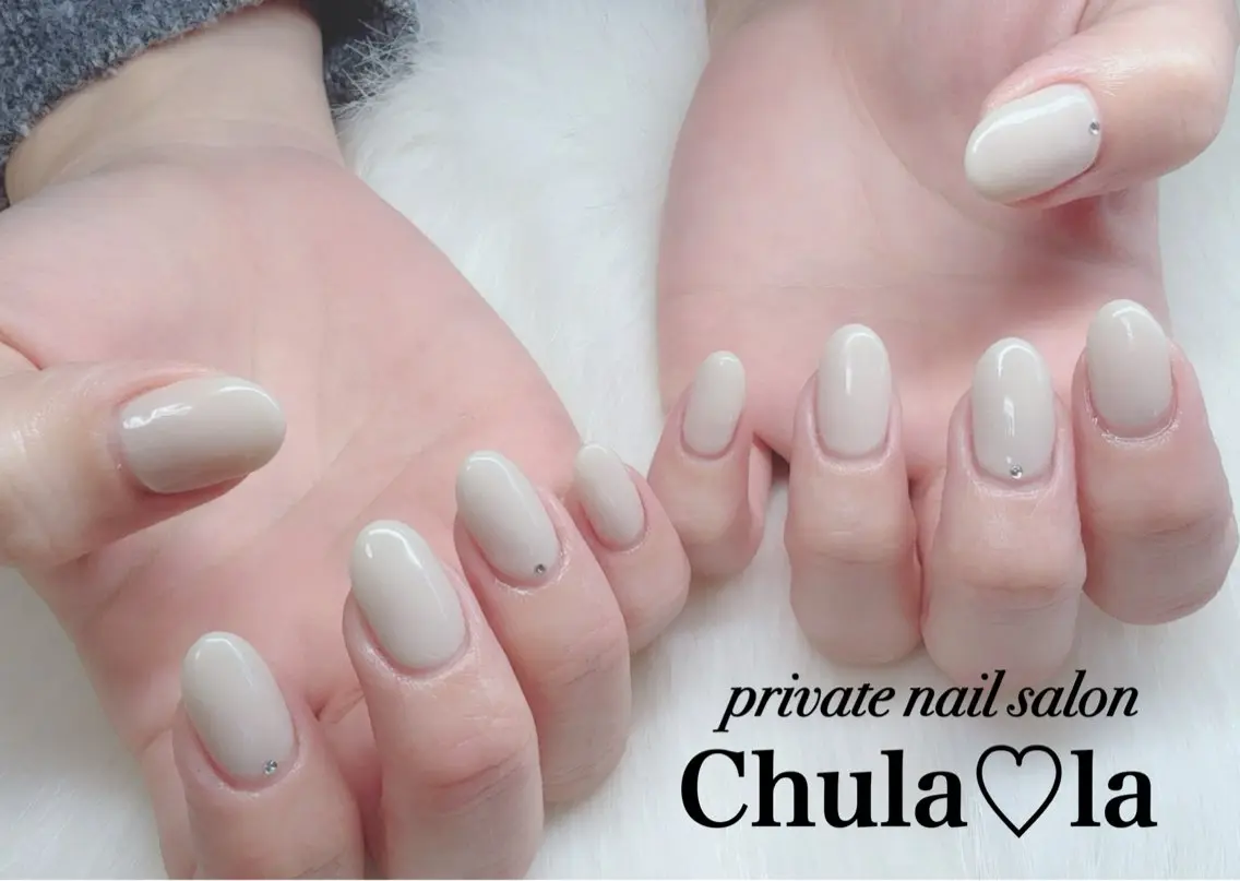 ネイル ストーンネイル ハンドネイル Chula♡la 豊見城市高安のネイルデザイン