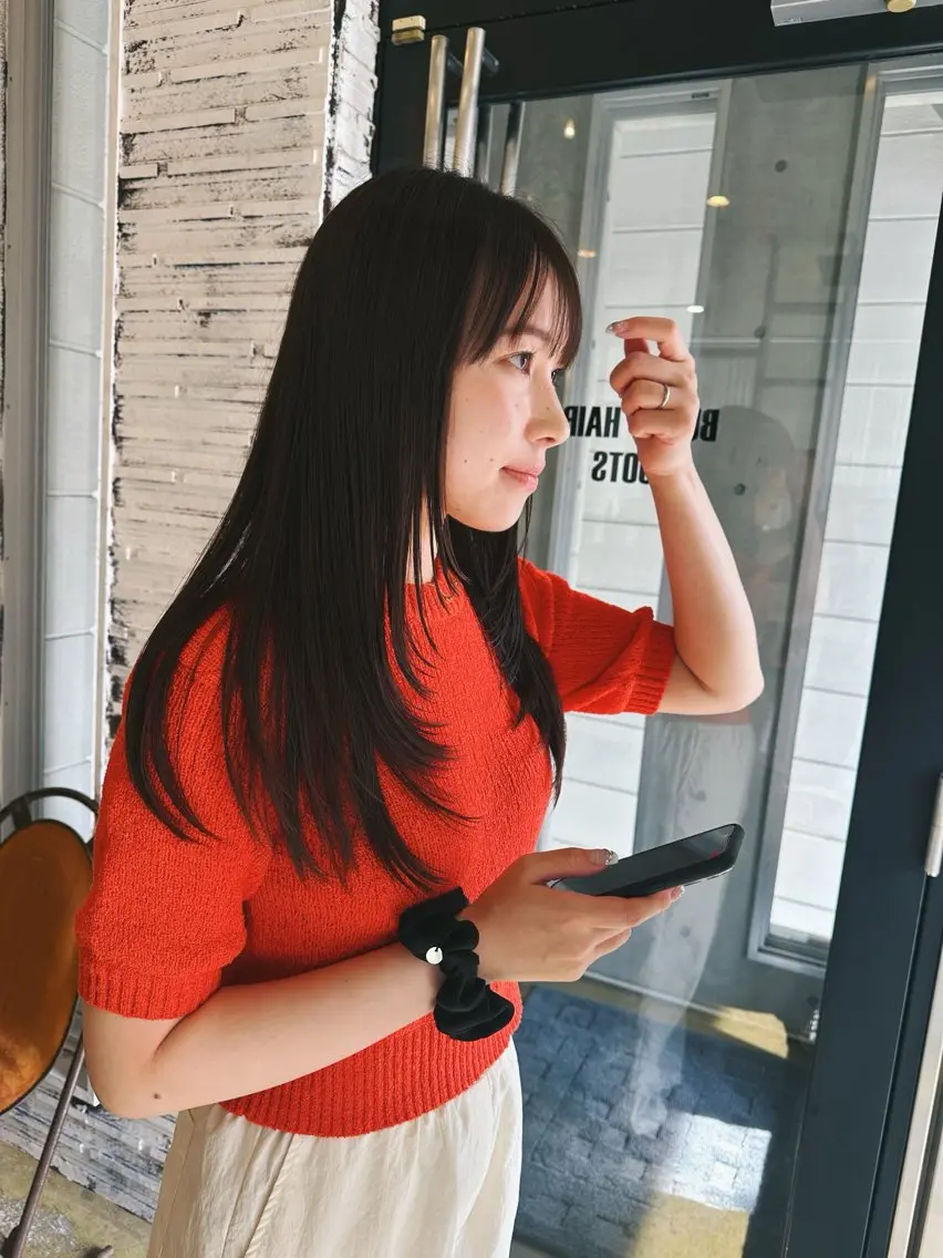 ロング カラー ダブルカラー レイヤーカット ロング ウルフカット カット ヘアカラー 🌈村松滉太髪質改善 レイヤーカット🌈のヘアスタイル