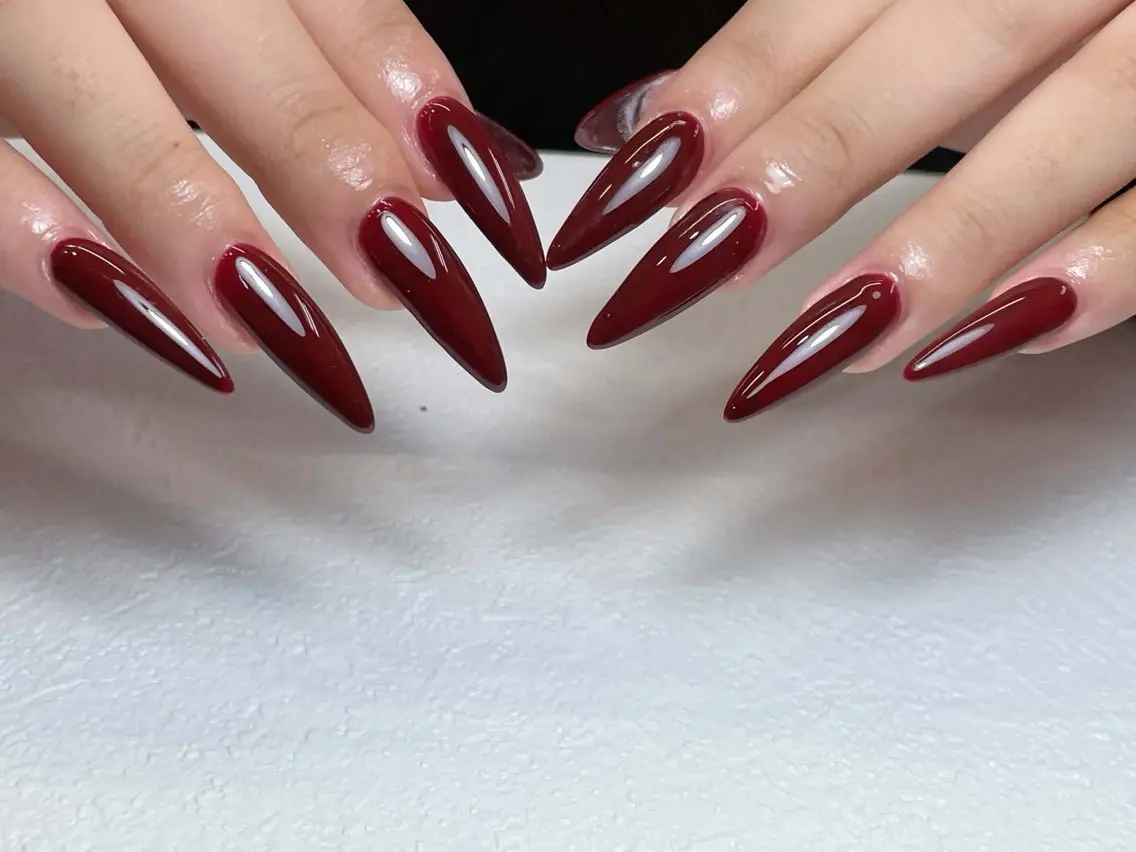 ネイル 長さ出し フットネイル フレンチネイル ジェルネイル ガラスフレンチ MEO NAIL 中野 研修ネイリストのネイルデザイン