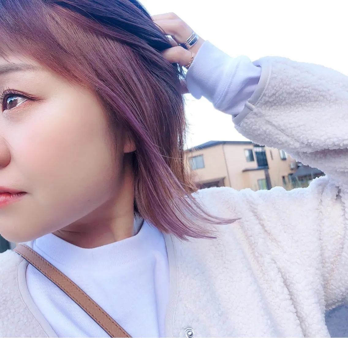 ミディアム YAP！HAIR トコツメアヤノのヘアスタイル