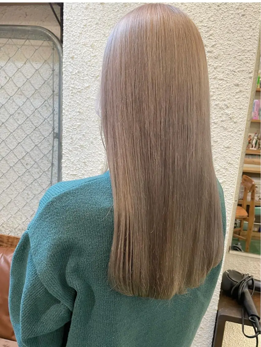 🧡人気NO.2🧡ダブルカラー＋トリートメント【ブリーチ込み】の写真