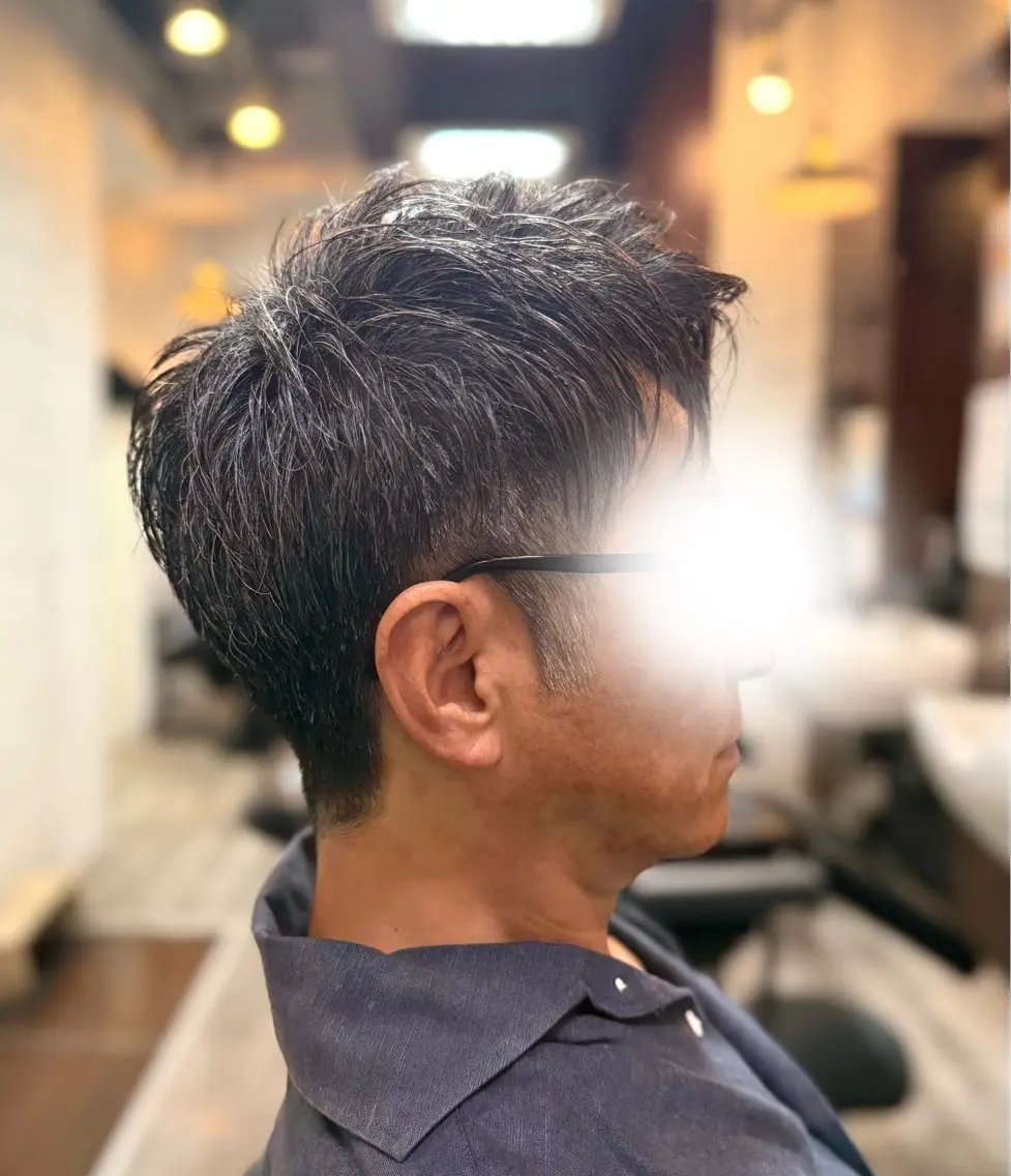 ショート メンズ スガワラ マキのヘアスタイル