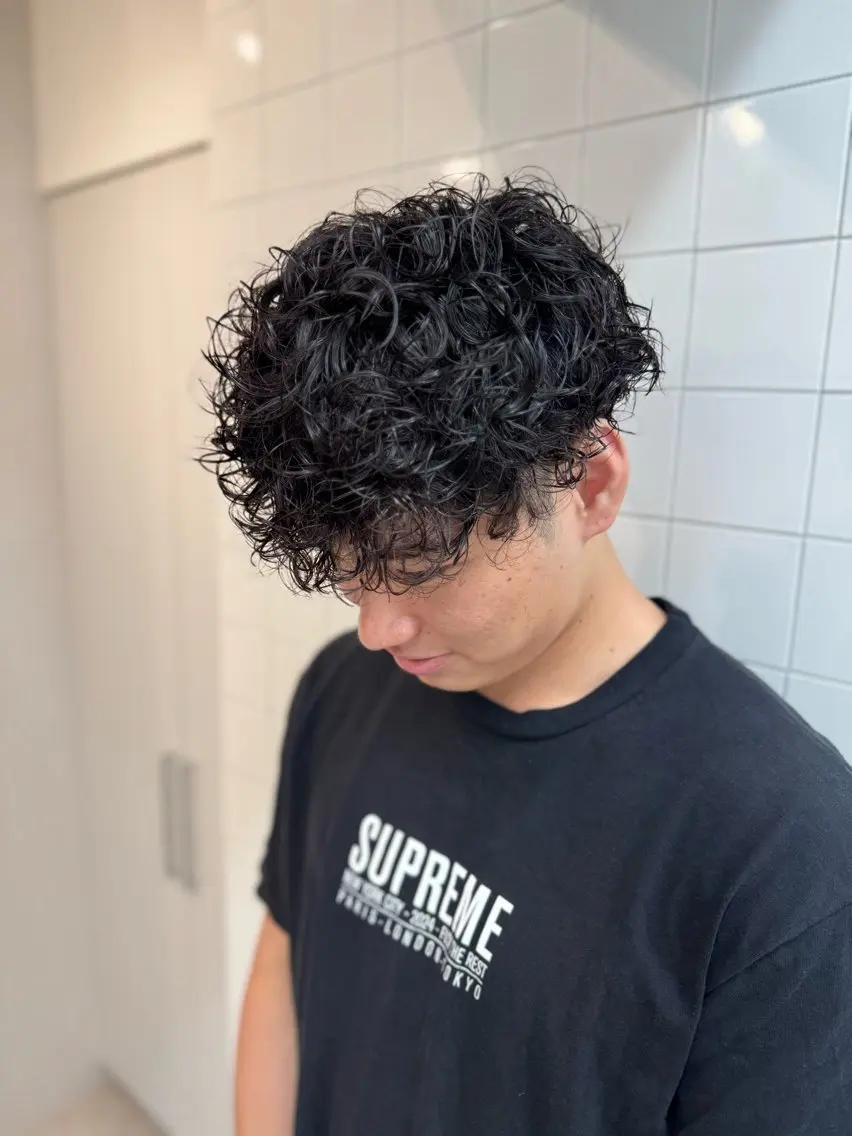 メンズ カット パーマ 大宮/メンズパーマ 関勇也のヘアスタイル