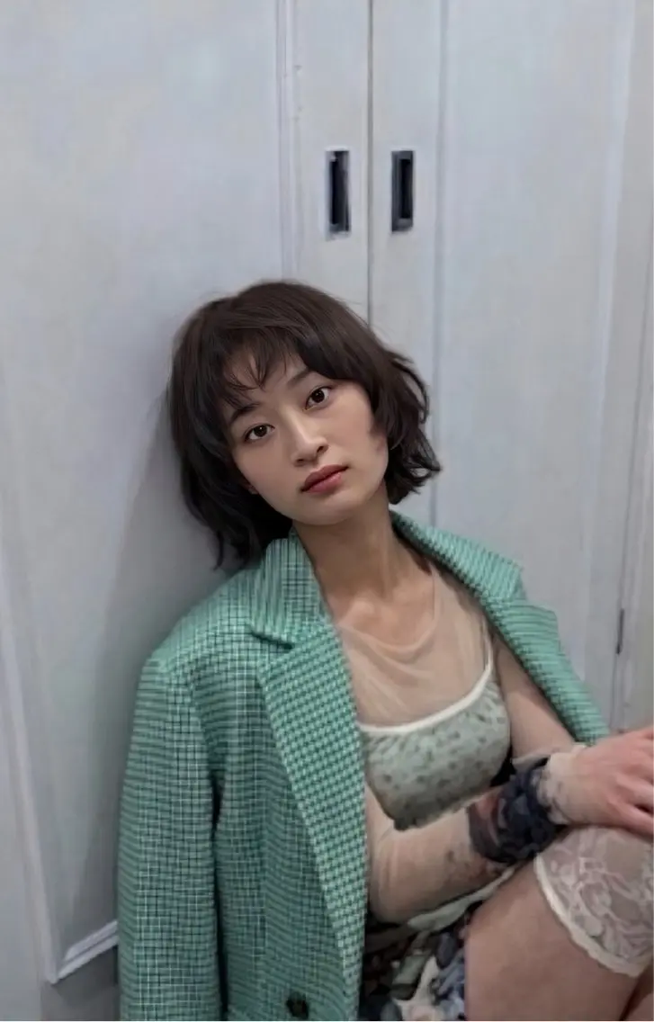 ショート パーマ 中区/legare 🌈山村/髪質改善のヘアスタイル