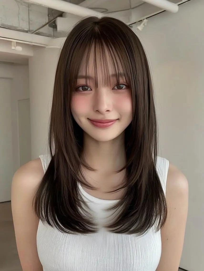 ミディアム ボブ/ ミディアムKOUGAのヘアスタイル
