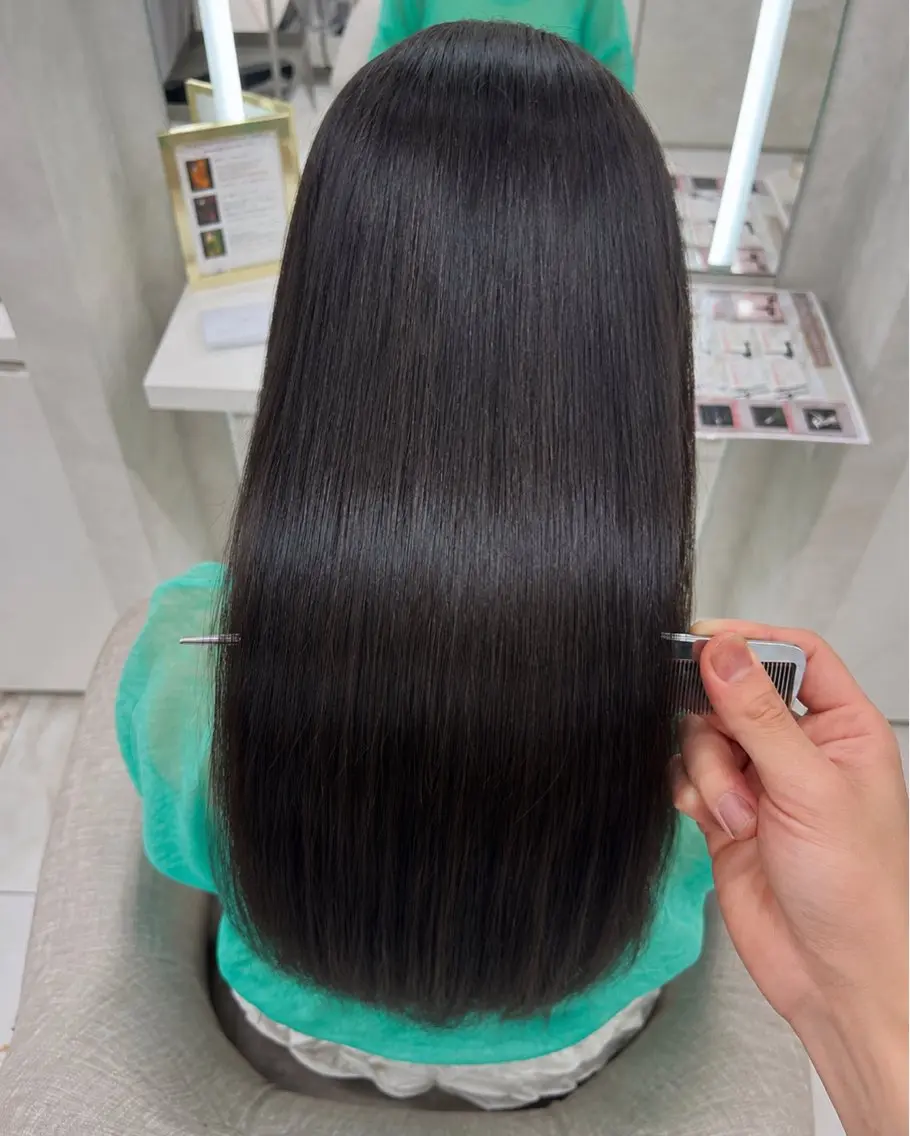 ロング ショートボブ ボブ くびれヘア ハイライト 髪質改善 カット 縮毛矯正 吉田修登🌼カラー スペシャリスト🌼のヘアスタイル