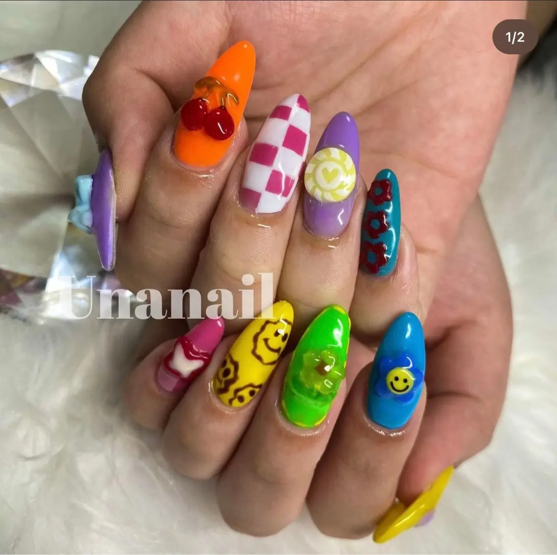 ネイル ハンドネイル una nail salonのネイルデザイン