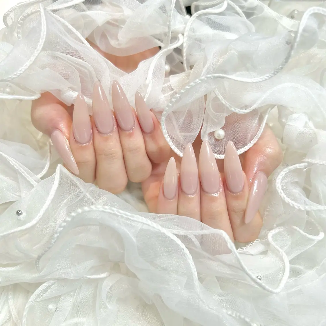 HAND🍒オフあり🍒 チップ長さ出し10本ワンカラーor ラメグラの写真