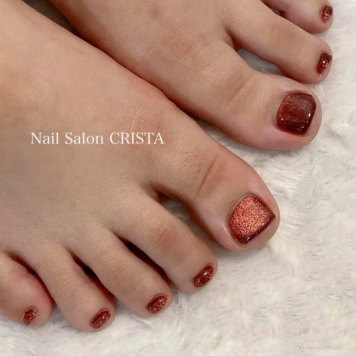 ネイル フットネイル CRISTA chikakoのネイルデザイン