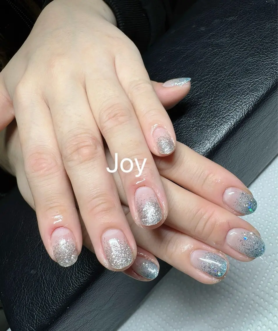ネイル ジェルネイル グラデーション シンプルネイル Nail Salon JOYのネイルデザイン