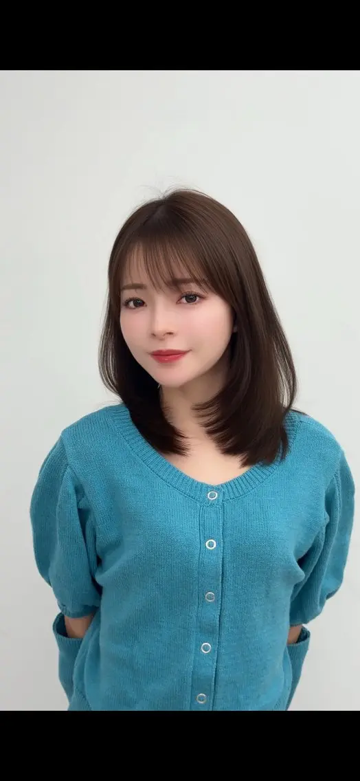 ミディアム カラー ヘアアレンジ 顔周り&ミディアム 特化/池袋/kokiのヘアスタイル