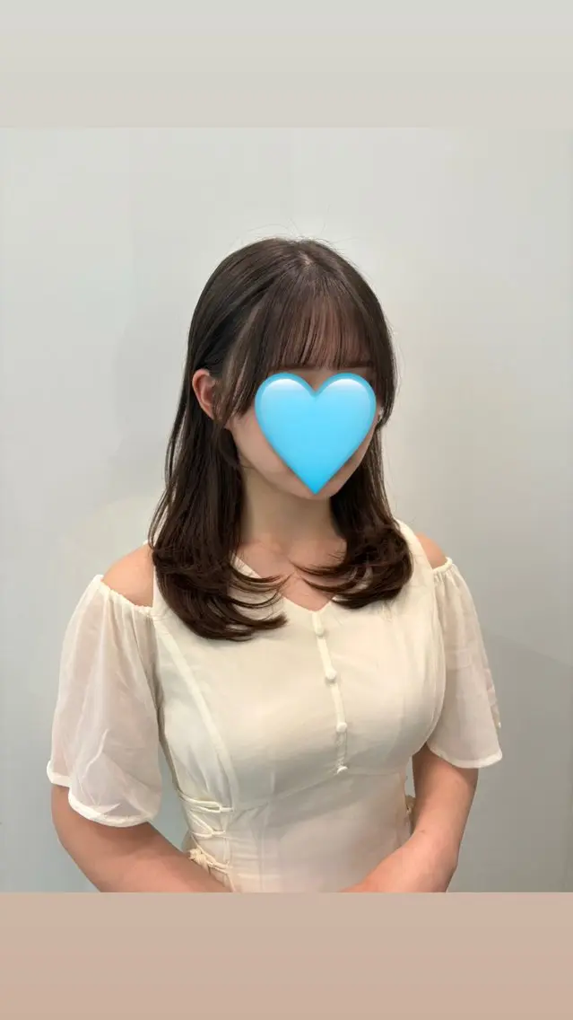 前髪ありロング(鎖骨下以下)の方限定レイヤーカット♡＋クイックトリートメント付き　3cm以上カットの写真