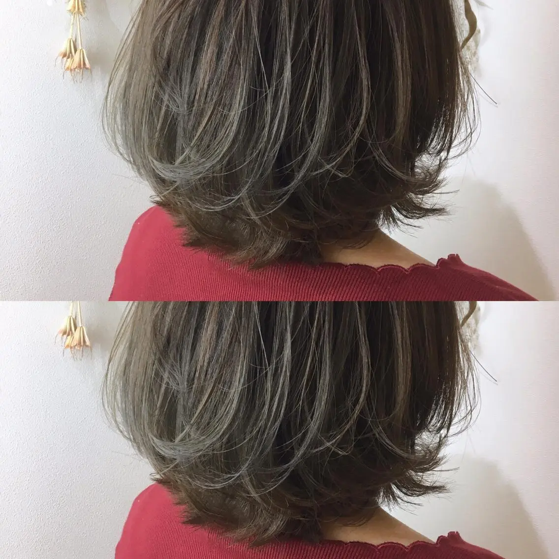 ミディアム カラー カット ヘッドスパ 広がり、まとまらない お悩み改善/ 中田のヘアスタイル