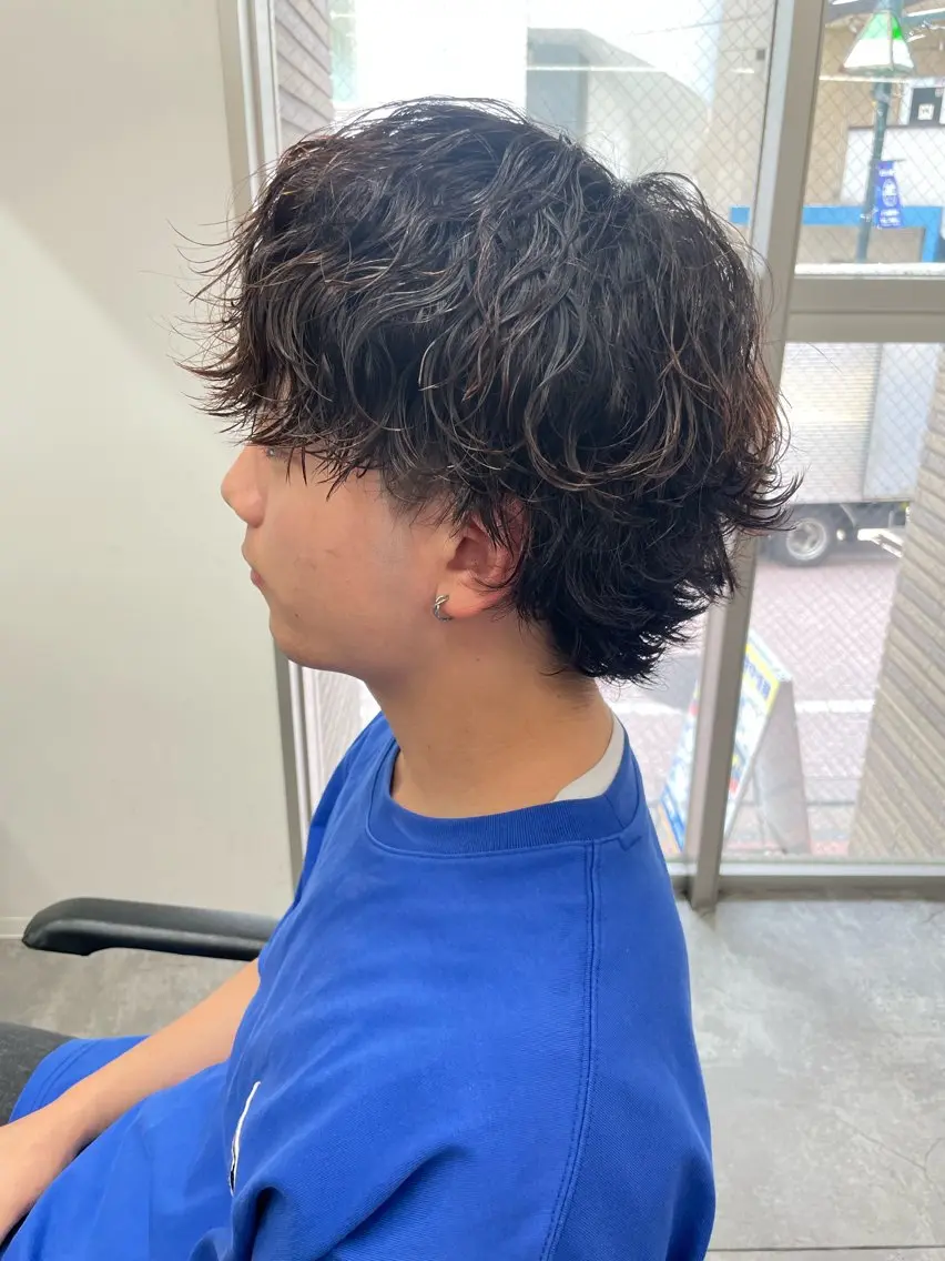 パーマ メンズ カット パーマ 町田エリアＮｏ．１/ パーマ特化/太田京希のヘアスタイル