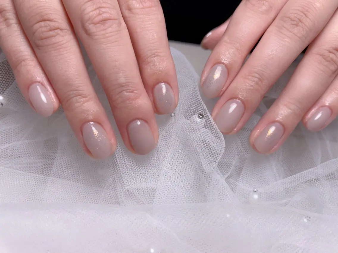 ネイル フレンチネイル マグネットネイル ニュアンスネイル オフィスネイル ワンカラーネイル ハンドネイル Mnail _KKのネイルデザイン