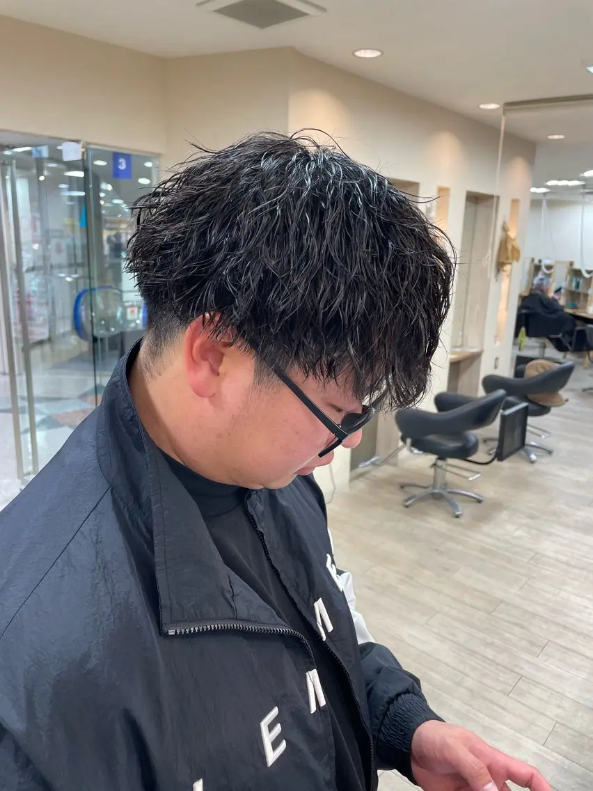 パーマ メンズ 🌱メンズ特化🌱 ニュアンス/リョウガのヘアスタイル