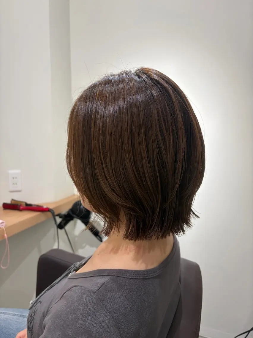 大阪 天王寺 attraitななかのヘアスタイル