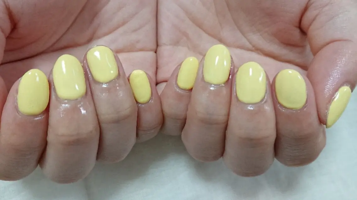 ネイル ワンカラーネイル shellnail さなえのネイルデザイン