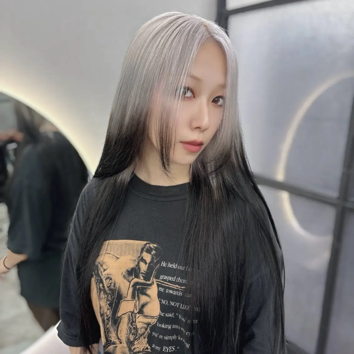 ロング カラー ヘアカラー Ren. 🦋デザインカラーのヘアスタイル