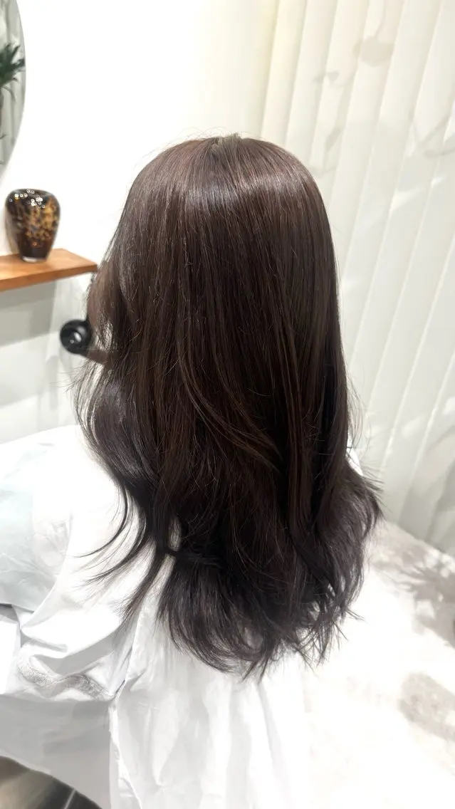 ロング ヘアカラー トリートメント TOIRO ARISAのヘアスタイル