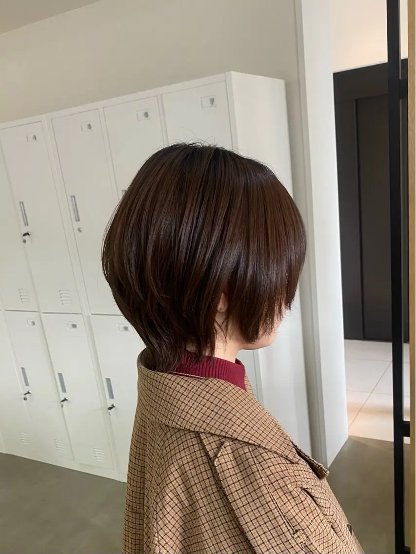 ショート ショートヘア ウルフカット カット ヘアカラー _YUCCA_ rikanaのヘアスタイル