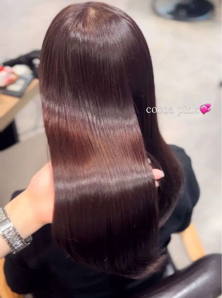 ロング カラー ブリーチ ダブルカラー ブリーチなしカラー ピンクカラー 表参道/ピンク♡ 盛れる顔周り♡amiのヘアスタイル