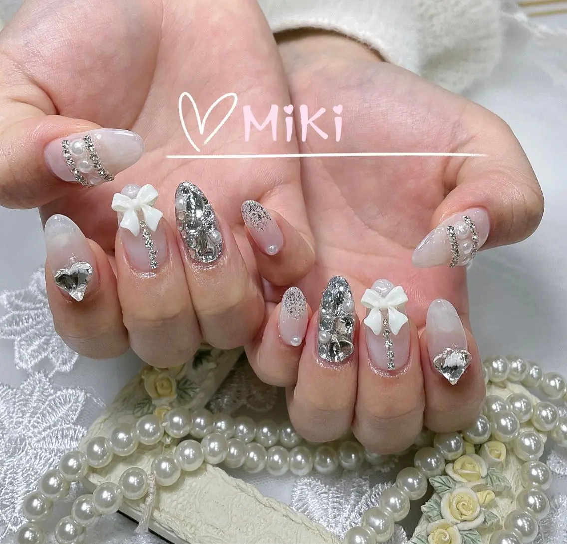 ネイル ハンドネイル ハンドケア 🦋 MiKi 🦋 ネイルサロンのネイルデザイン