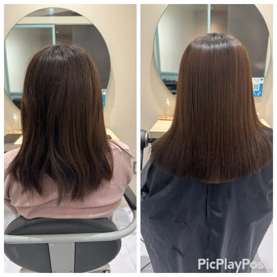 ミディアム 縮毛矯正 トリートメント 丹野 圭太のヘアスタイル