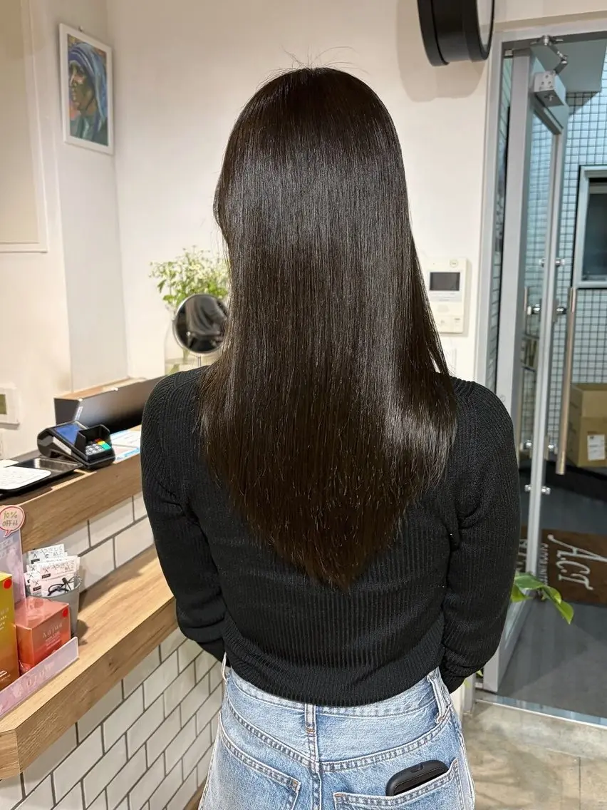 カラー カット ヘアカラー 赤み消し透明感カラー /レイヤー/rinaのヘアスタイル