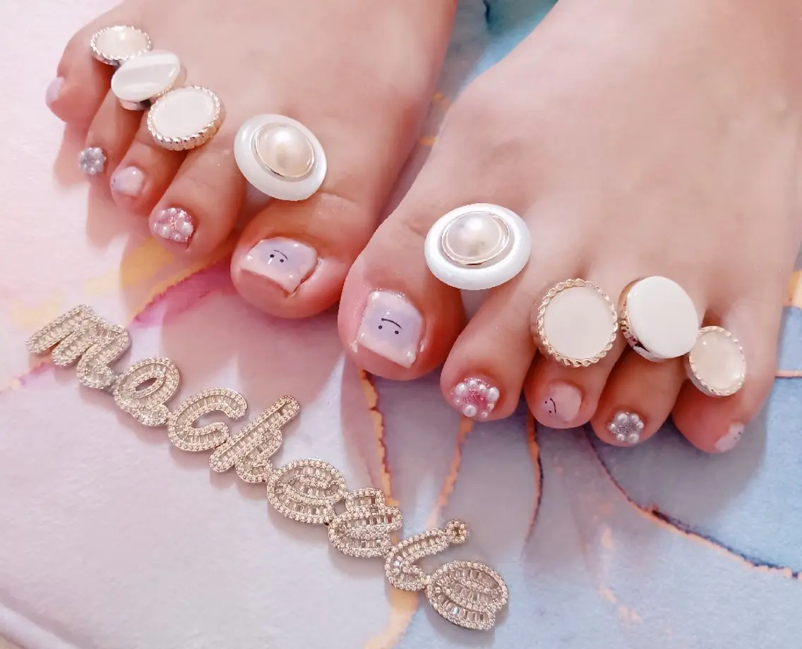 ネイル フットネイル フットネイル Nail Salon macherieのネイルデザイン