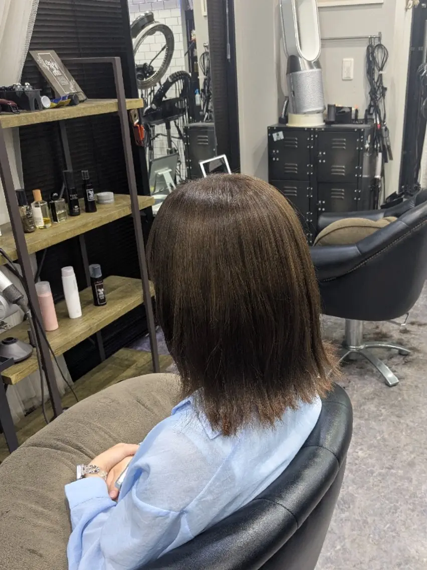 カラー 多田 遥香のヘアスタイル
