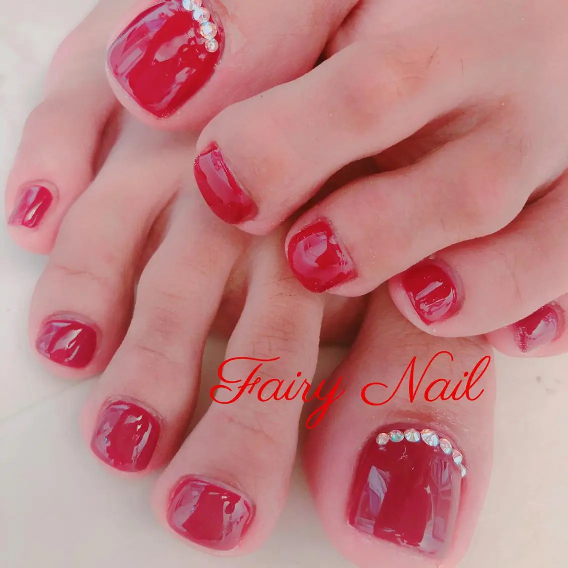 ネイル フットネイル Fairy nailのネイルデザイン
