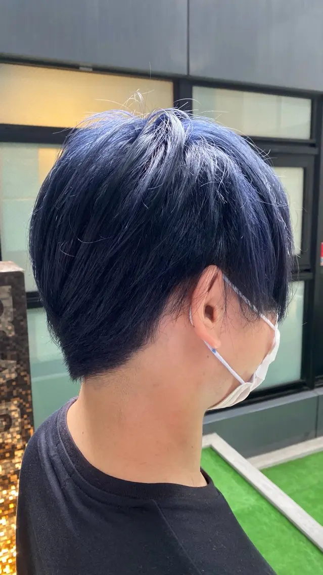 カラー メンズ 水相 智貴のヘアスタイル