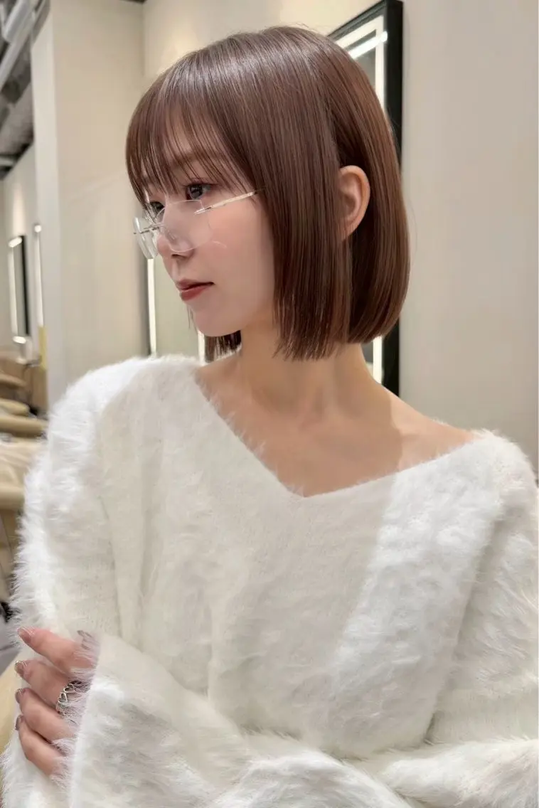 ミディアム レイヤー/ ダブルカラーセナ🎀のヘアスタイル