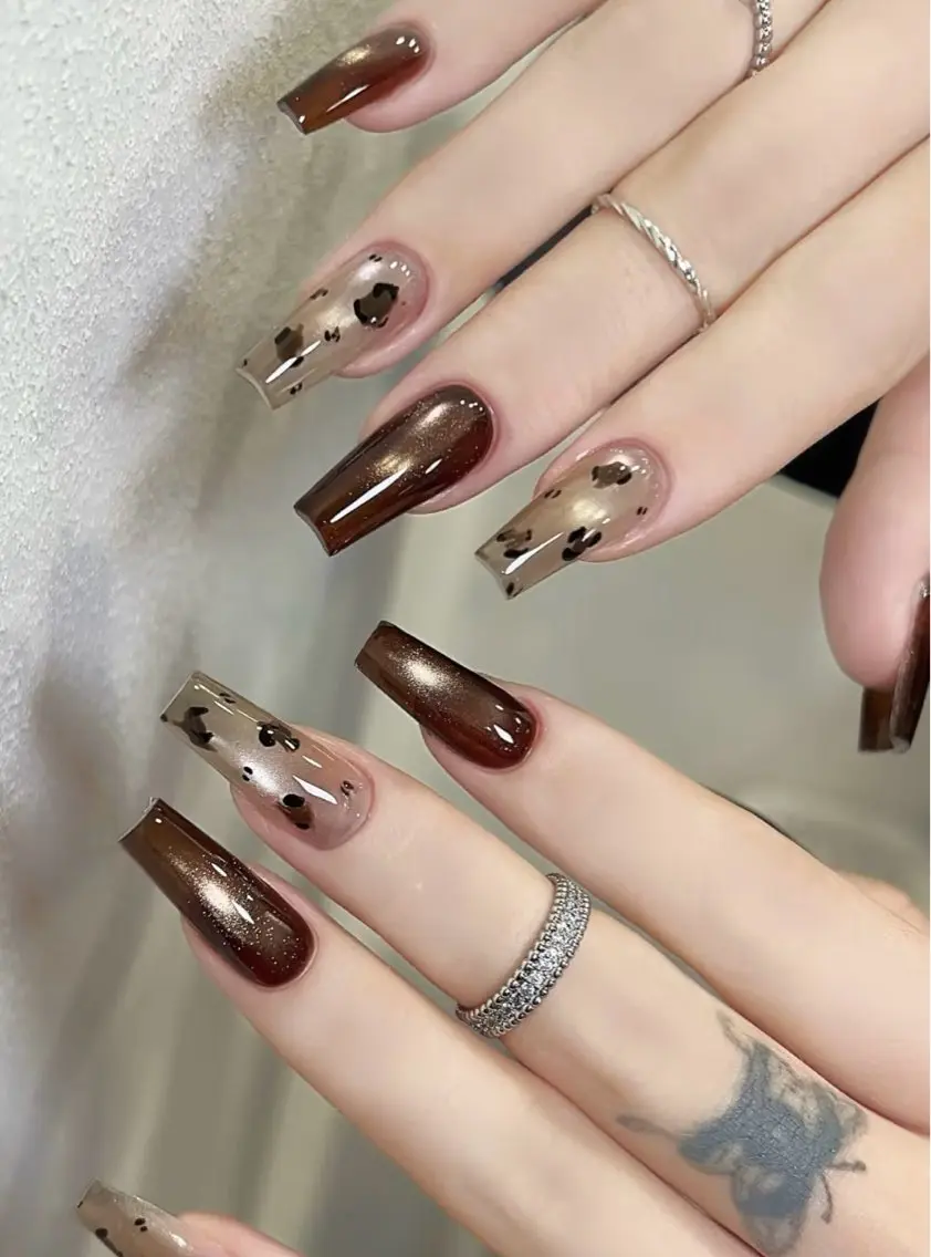 ネイル ハンドネイル Aura Nail ✨スス✨(アヤ)のネイルデザイン