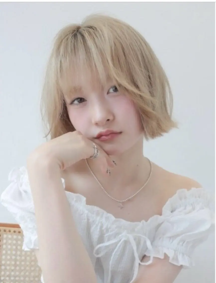 カラー 大人韓国レイヤー🫧 暖色カラー/はるのヘアスタイル