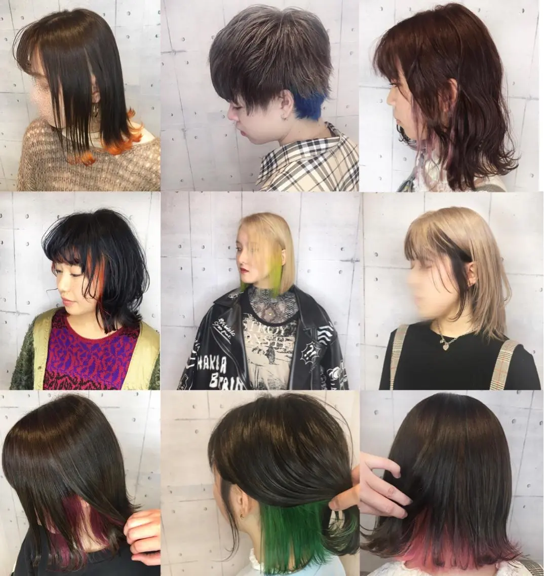 カラー カット ヘアカラー トリートメント 韓・中華美女ヘア 🇰🇷×🇨🇳のヘアスタイル