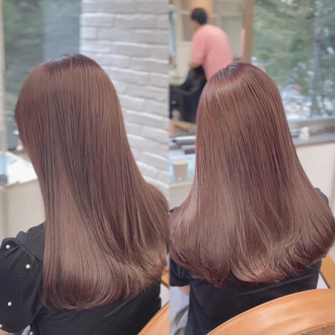 ロング ヘアカラー 韓国風カラー🇰🇷 髪質改善RIKU新宿のヘアスタイル