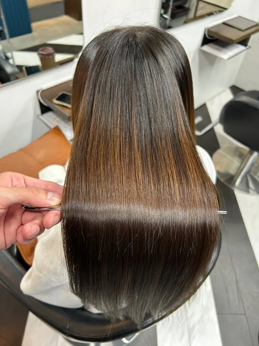ロング 圧倒的髪質改善 ✂︎飯島悠介のヘアスタイル