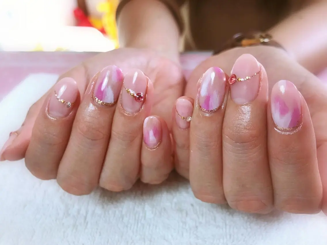 ネイル アートネイル ニュアンスネイル Era nailのネイルデザイン