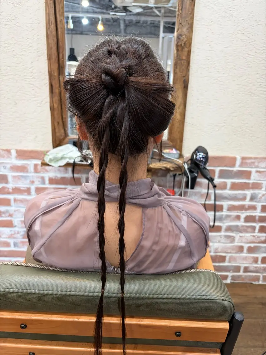 ロング 鈴木 小百合のヘアスタイル