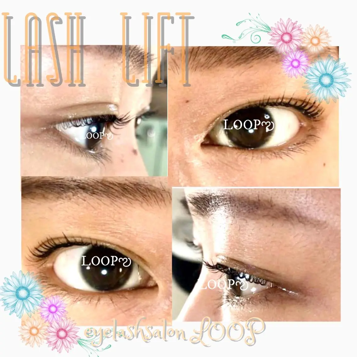 パーマ マツエク・マツパ まつげパーマ 一重×まつ毛パーマ eyelash salonLoopꨄのマツエク・マツパデザイン